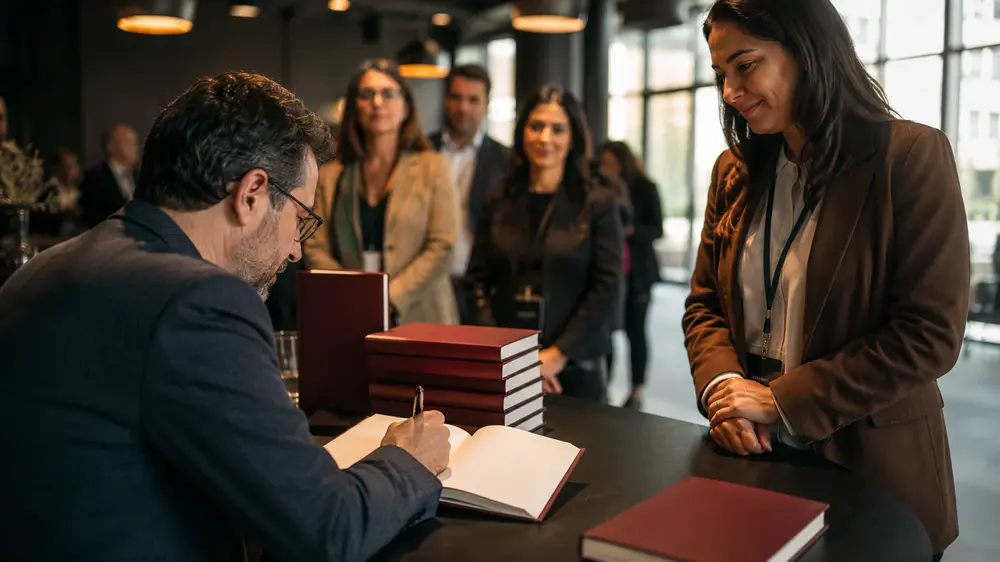 Lançamento de livros